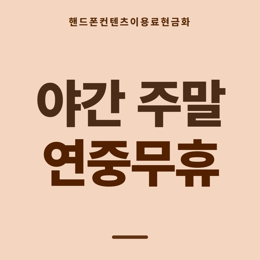 품티켓 핸드폰 회선의 컨텐츠이용료현금화 앱스토어 결제 갈래 안내 이미지